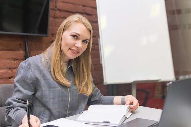 Professional accounting workspace
